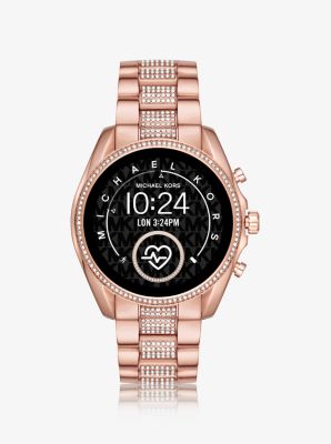 MKT5089 - Gen 5 Bradshaw Pavé Rose Gold-Tone Smartwatch ROSE GOLD