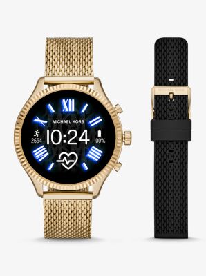 MKT5113 - Gen 5 Lexington Gold-Tone Smartwatch Gift Set GOLD