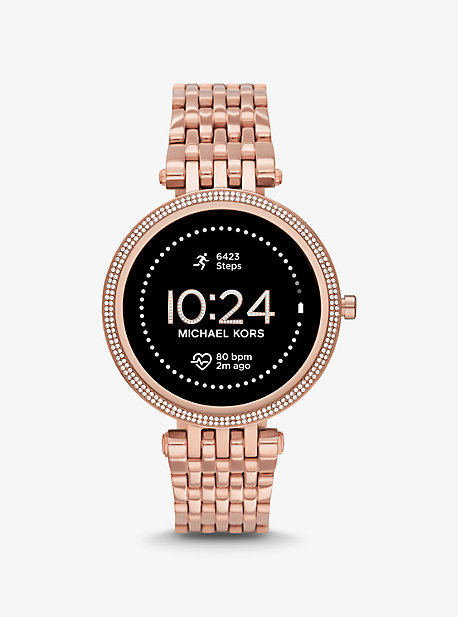 MKT5128V - Gen 5E Darci Pavé Rose Gold-Tone Smartwatch ROSE GOLD
