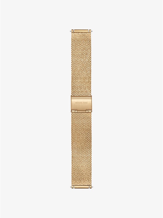 MK MKT9043 Gen 3 Sofie Gold-Tone Smartwatch Strap GOLD