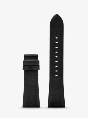MKT9086 - Gen 4 Bradshaw Leather Smartwatch Strap BLACK