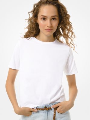 MS05ME297J - Cotton Jersey T-Shirt  WHITE