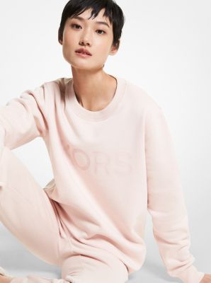 MS1501I23G - Logo Organic Cotton Blend Sweatshirt POWDER BLUSH