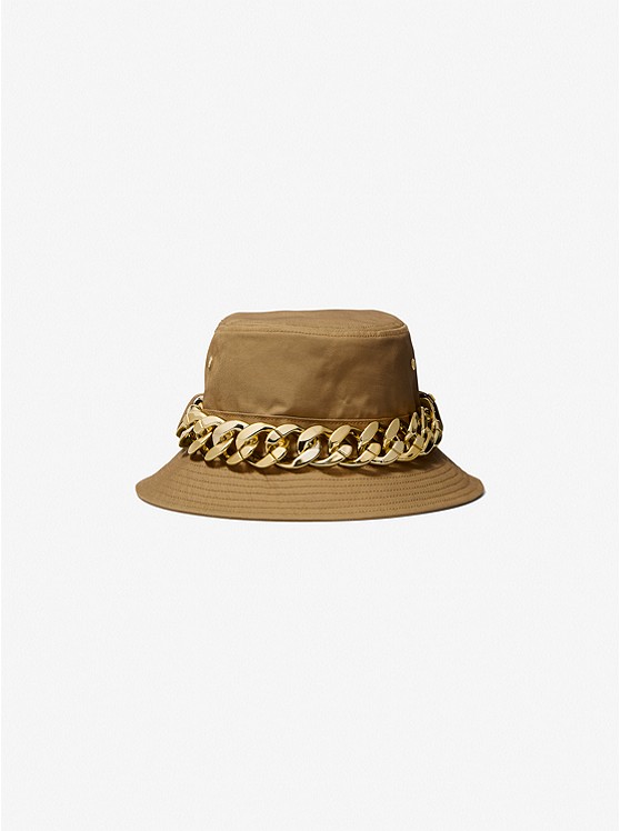 MK MS20001DTY Chain Link Cotton Bucket Hat SMOKEY OLIVE