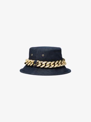 MS3002LM24 - Embellished Denim Bucket Hat RINSE