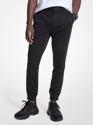 OF130107WN - Woven Joggers BLACK