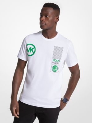 OS351GRFV4 - Graphic Logo Cotton T-Shirt WHITE