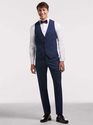 ck super 120's blue suit