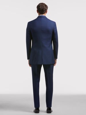 calvin klein bright blue suit