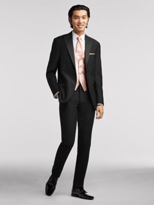 calvin klein slim fit tuxedo pants