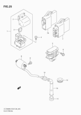 Help! 2004 Z-400 Clicks When Trying to Start - Suzuki Z400 ... suzuki ozark fuse box 