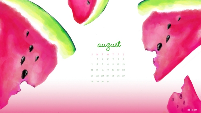 August 2016 Free Downloadable Wallpaper | NBF Blog