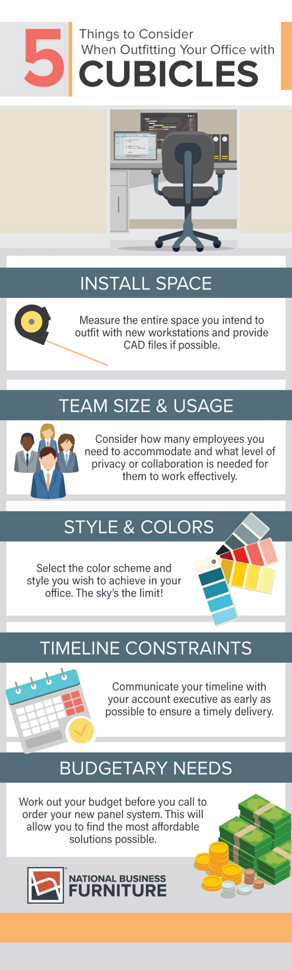 5 Things To Consider When Outfitting Your Office With Cubicles