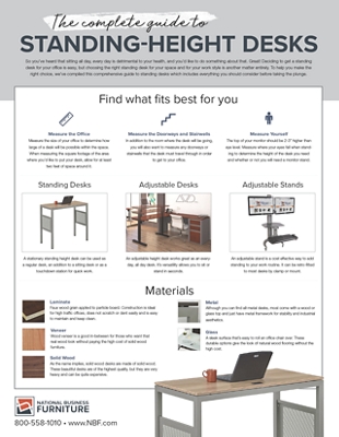 The Complete Guide To Standing Desks | NBF Blog