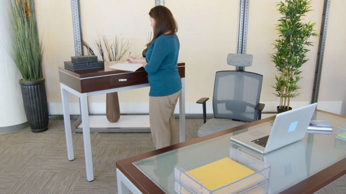 how to get a standing desk