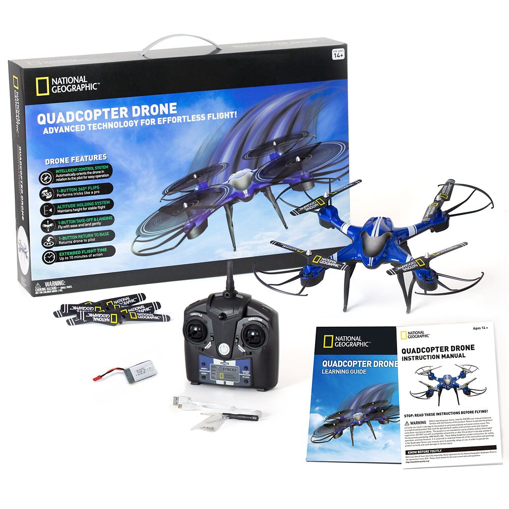 National Geographic Quadcopter Drone