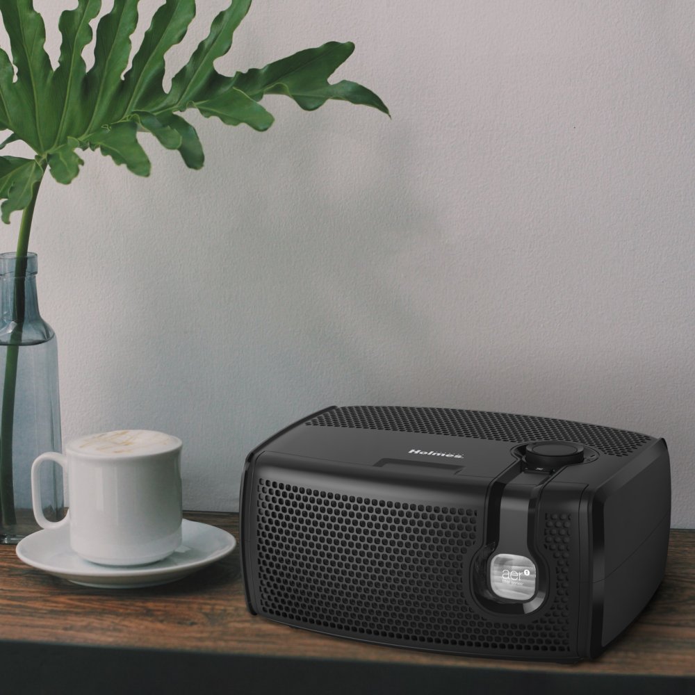 Holmes® aer1 Desktop HEPA Air Purifier with Visipure Filter