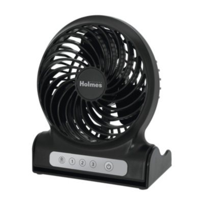 Holmes® 4'' Personal Rechargeable Fan (HPF0467-BTU-2)
