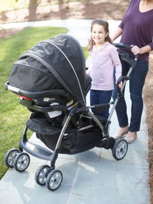 stroller with stand for older child