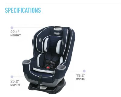 graco extend2fit 65 convertible car seat