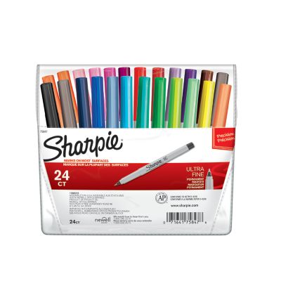 Sharpie Permanent Markers, Ultra Fine Point