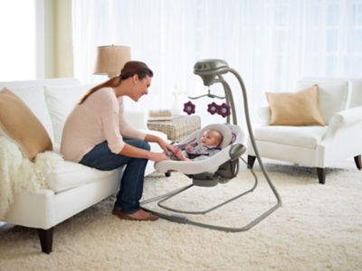 graco duetconnect baby swing and bouncer