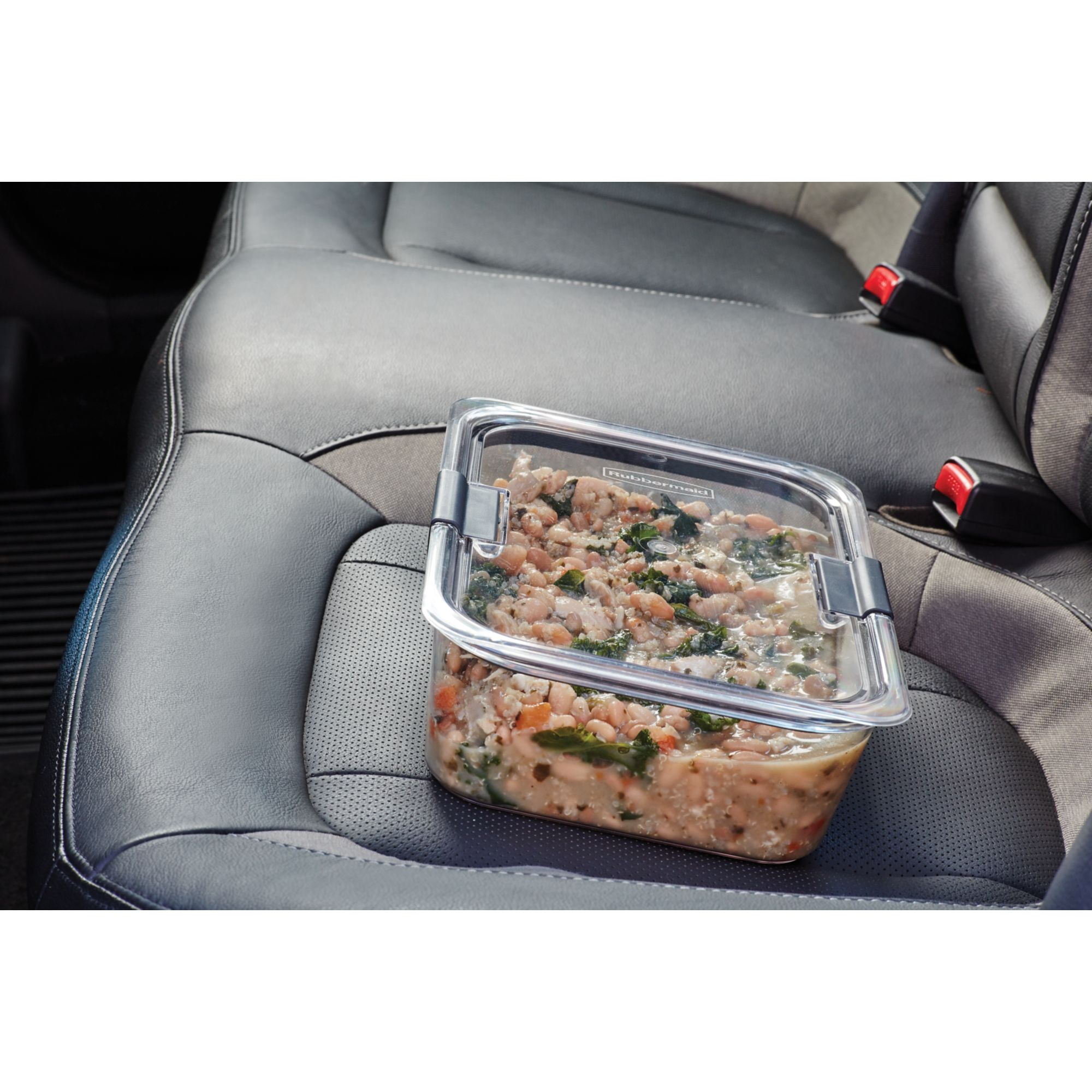 Rubbermaid Brilliance 9.6 C. Clear Rectangle Food Storage Container -  Farmers Building Supply