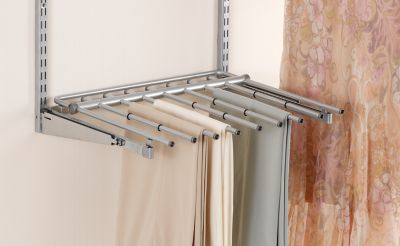 Rubbermaid configurations closet 2025 sliding pants rack