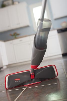 Unboxing & Review ￼Rubbermaid Reveal Spray Mop Set, Microfiber Cleaning Mop  Cloth Pad