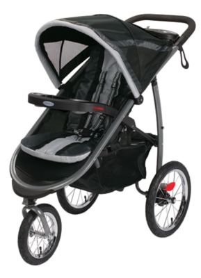 graco 3 wheel stroller fold