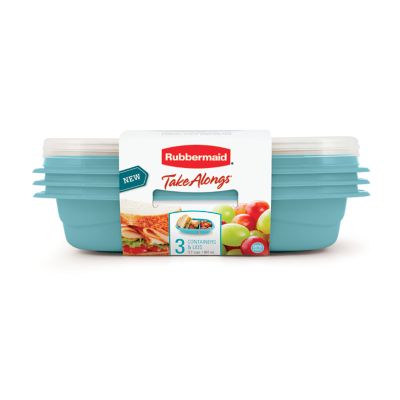 Rubbermaid® Take Alongs® Twist & Seal Containers and Lids, 3 pk