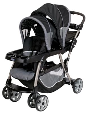 double stroller for infant and toddler graco