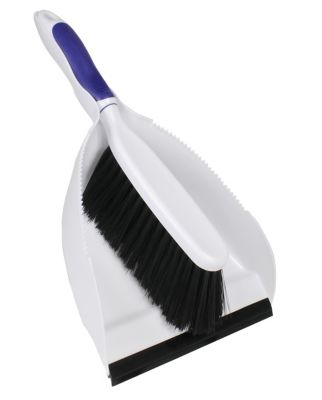Rubbermaid Commercial Products Plastic Handheld Dustpan with Brush at