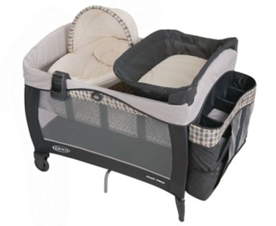 twin bassinet playpen