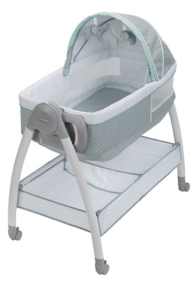 small pack and play with bassinet