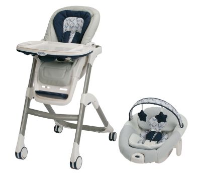 high chair with newborn seat