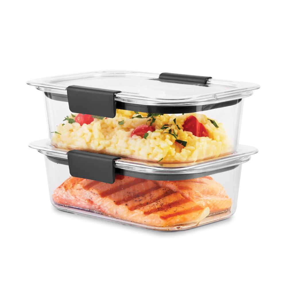 Rubbermaid 2024352 Brilliance Food Storage Container, 3.2 Cup