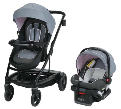 baby girl carseat stroller combo