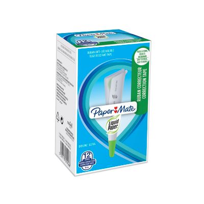 Papermate Correttore a Penna - Bianchetto Liquido 7ml scolorina con la  pncia 3pz 