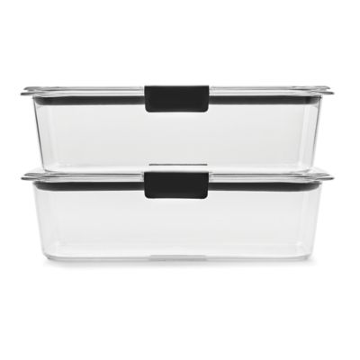 Glad Gladware Entree Plastic Square Containers with Lids, 25 Ounce, 5 Count  (Pack of 1)