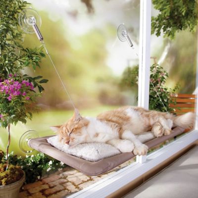 Oster®  Sunny Seat Cat Window Perch, Brown
