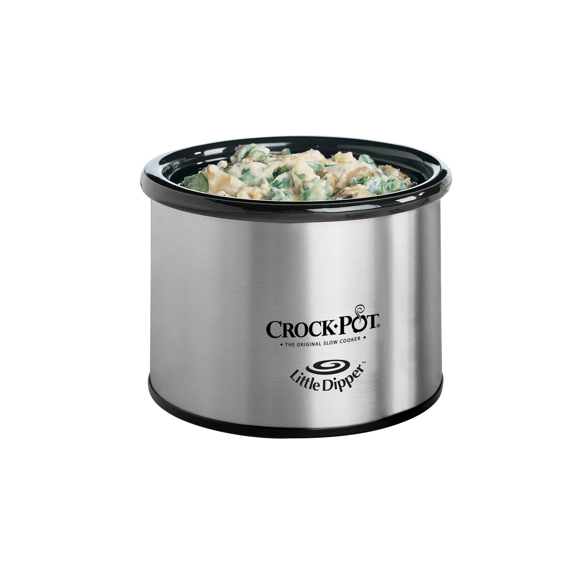 Crock-Pot Little Dipper Mini Slow Cooker Black Model 32041 Dip Pot