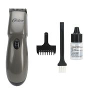 Cordless hair trimmer with blade cleaning accessories image number 1