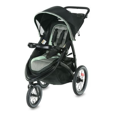 graco jogging stroller green