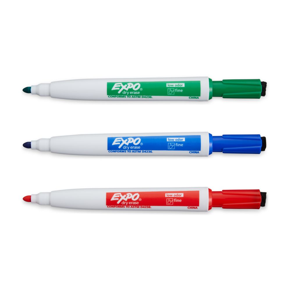 Expo® Fine Tip Dry Erase Marker Set