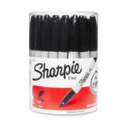 Sharpie Fine Point Black Marker Std (Individually Packaged) 6/Bx - Markers
