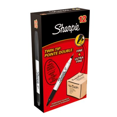 Sharpie Permanent Markers, Twin Tip