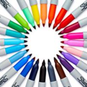 24 pack assorted color fine point sharpie markers image number 2
