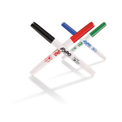 EXPO Dry Erase Markers, Whiteboard Markers with Low Odour Ink