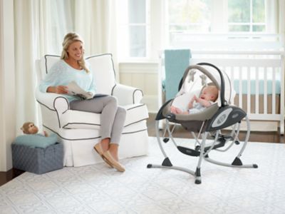 graco soothing system baby glider